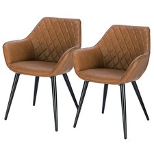1/2/4/6x Dining Chair Faux
