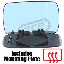 BMW 3 Series E36 Coupe 1991-2000 Heated Wide Angle Mirror Glass Drivers Side