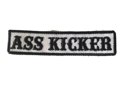 Ass kicker patch rocker - kicker, outlaw