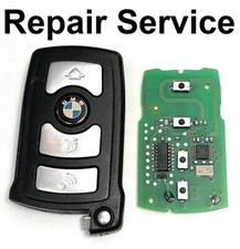 BMW 7 SERIES E65 E66 E67 E68 4 button remote smart key fob Case Repair Refurb
