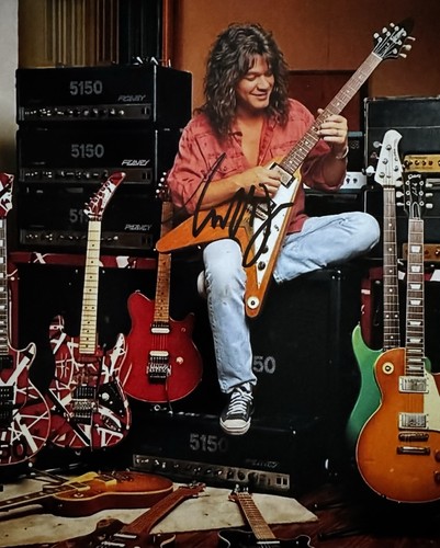 Eddie van halen signed - eddie,