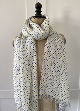 WHISTLES Mini Heart Print Wool