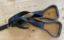 Western Riding Tough Plastic Stirrups And Synthetic Leathers