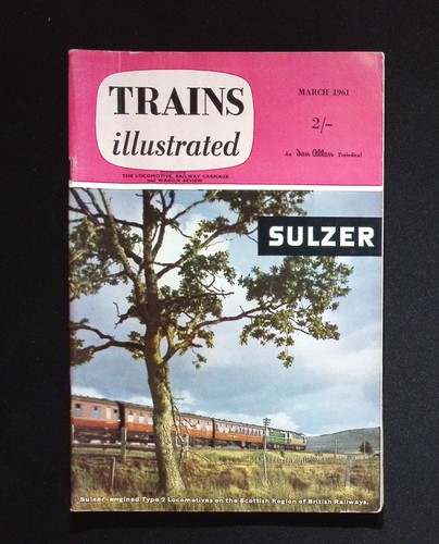 Trains illustrated march 1961 - illustrated,