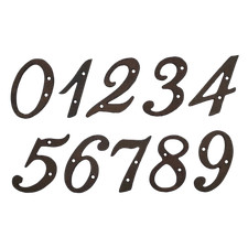 Rustic Brown Cast Iron Metal