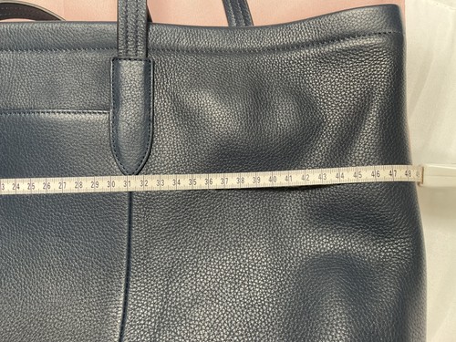 Radley navy blue large handbag - blue,