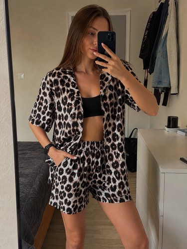 Women leopard print lounge - women’s,