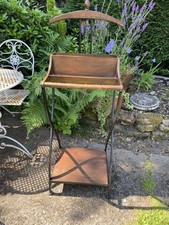 Gentlemen’s Wooden Valet Butler Stand Bedroom Clothes Suit Hanger Storage Rack