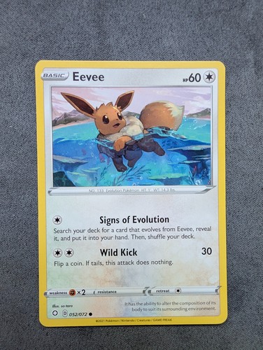 Eevee common shining fates - shining,