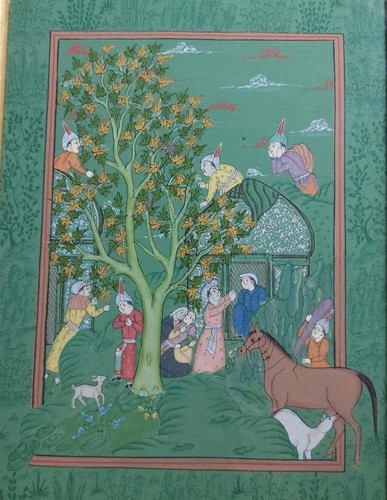 Beautiful antique hand painted - antique,
