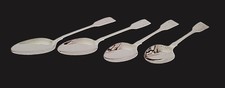 4 x Sterling Silver Teaspoons Hallmarked London 1840    Total weight 53.25gms