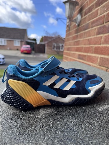 Boys adidas blue trainer - adidas,