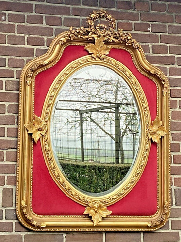 Wall mirror louis - mirror, gold
