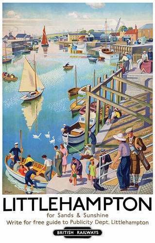 Tx517 vintage littlehampton - vintage,