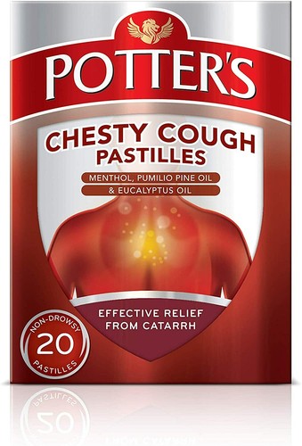 Potters chesty cough - potters,