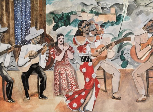 Edward burra flamenco band - :,