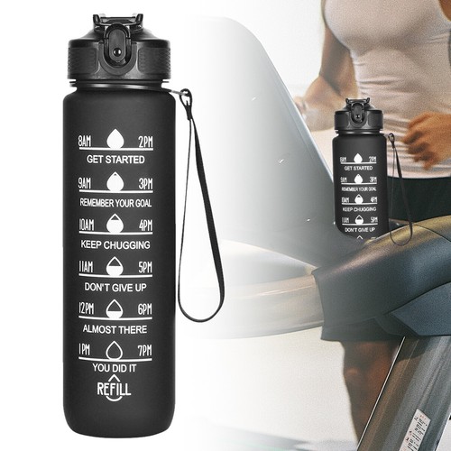 Litre motivational gym water - gym,