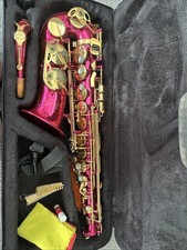 Pink Alto Saxophone with Hard