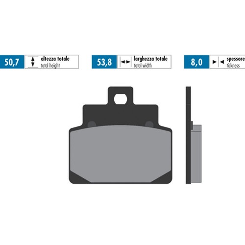 Polini sintered brake pads for - polini,