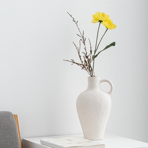 Ceramic vase floral - ceramic,