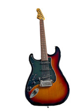 G&L Tribute Legacy Left-Handed Electric Guitar in 3-Tone Sunburst