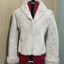 Debenhams pale beige suede