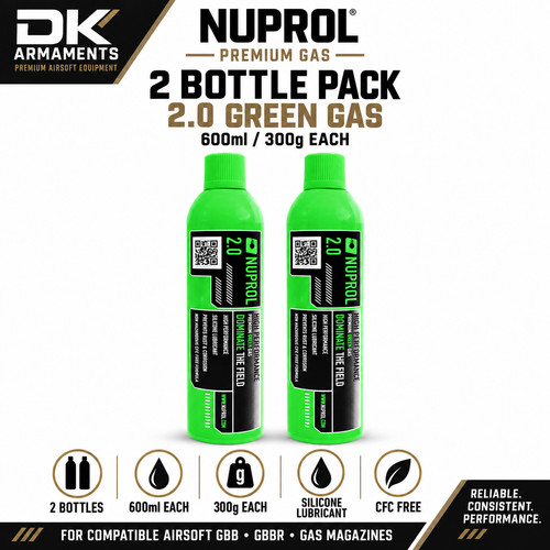 Nuprol green gas 600ml - 2.0,