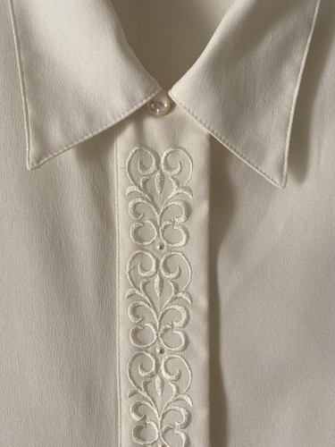 Vintage cream long sleeve - vintage,