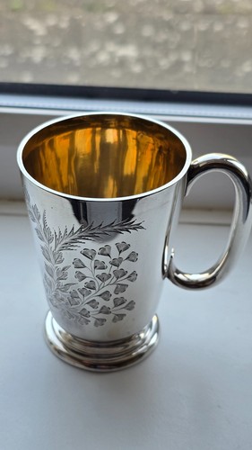 Small sterling silver - sterling, tankard