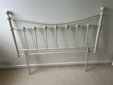 Shabby Chic Cream Iron Double Bed Head Bed Frame