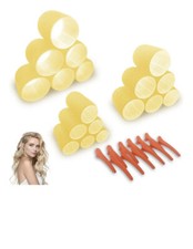 Hair Rollers Large with Clips