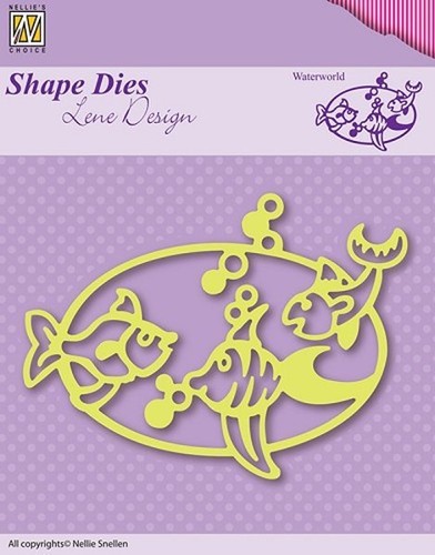 Cutting template waterworld - template, "waterworld