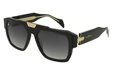 John Richmond Sunglasses Men's & Women Gradient Lens Large Black Square