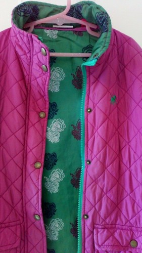 Girl pink quilted padded - girl's,