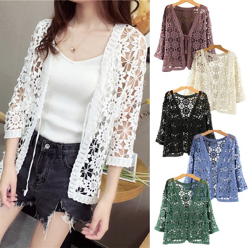 Ladies floral crochet - ladies,
