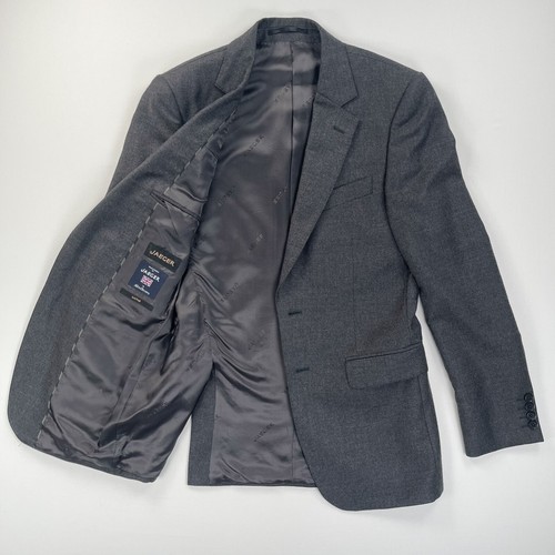 Jaeger flannel blazer uk36r - jaeger,