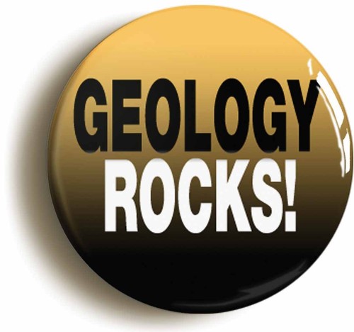 Geology rocks badge button - badge,