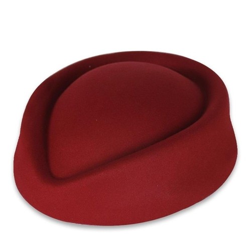 Solid stewardess hat - stewardess,