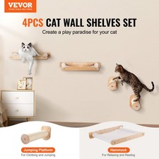 Wall Mounted Cat Shelves, Cat