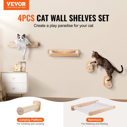 Wall mounted cat - wall,