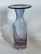 Vintage Tapio Wirkkala For littala Art Glass Vase Model 3539 - Finish 1966