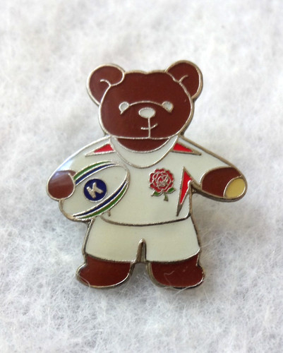 England rugby bear - -, pin