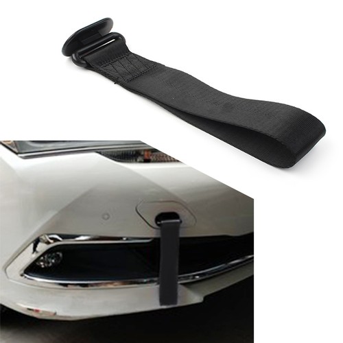 Black new car tow - new,