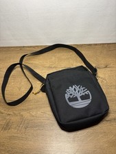 TIMBERLAND THAYER CROSSBODY BAG BLACK WATER RESISTANT LOGO