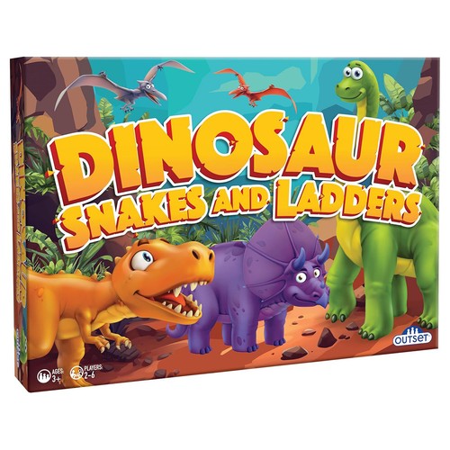 Dinosaur snakes ladders kids - ladders,