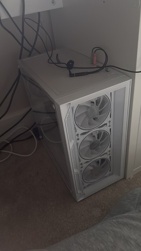 White custom gaming intel - custom,