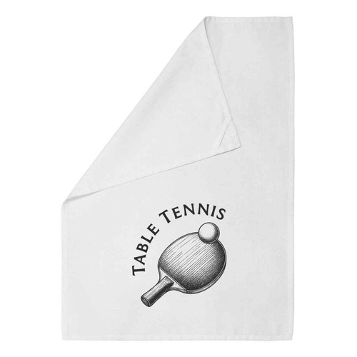 Table tennis motif cotton - tennis, motif'