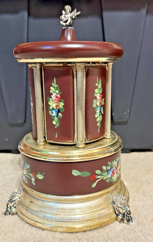 Reuge carousel music box - carousel,