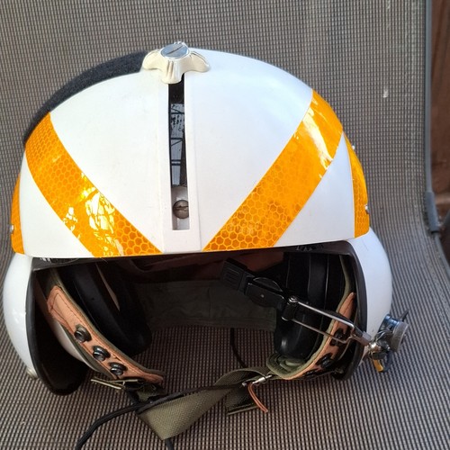Sph4 flying helmet with yellow - with,