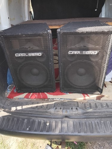 Carlsbro 200w speakers - 12,